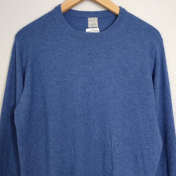 Ike Behar Cashmere Crewneck Sweater - Picture 3 of 9